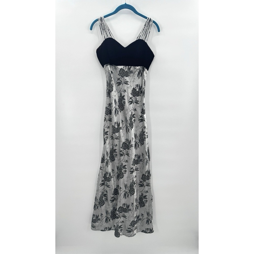 VTG Slip Maxi Dress 5 Babydoll Empire Fairy PromDark Romantic Whimsigoth Floral